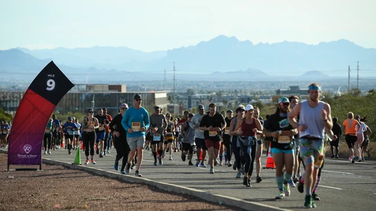Un corredor de 42 años fallece durante una maratón en Sabadell Corredores de una maratón.