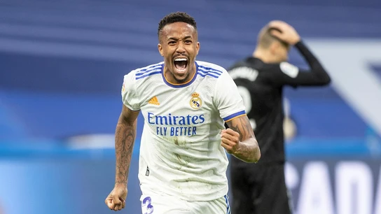 Eder MIlitao celebra un gol Eder MIlitao celebra un gol