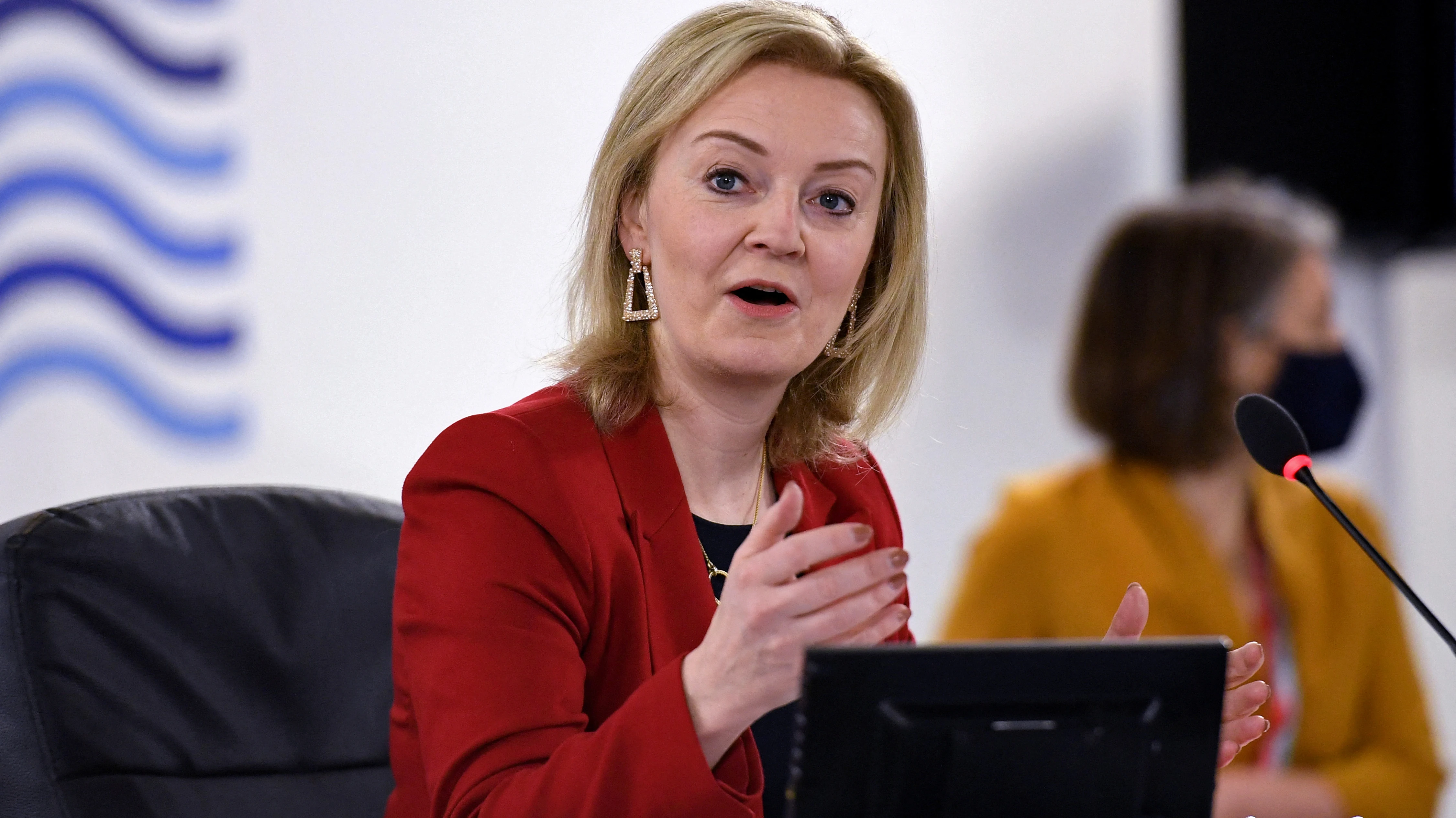 La ministra de Asuntos Exteriores de Reino Unido, Liz Truss