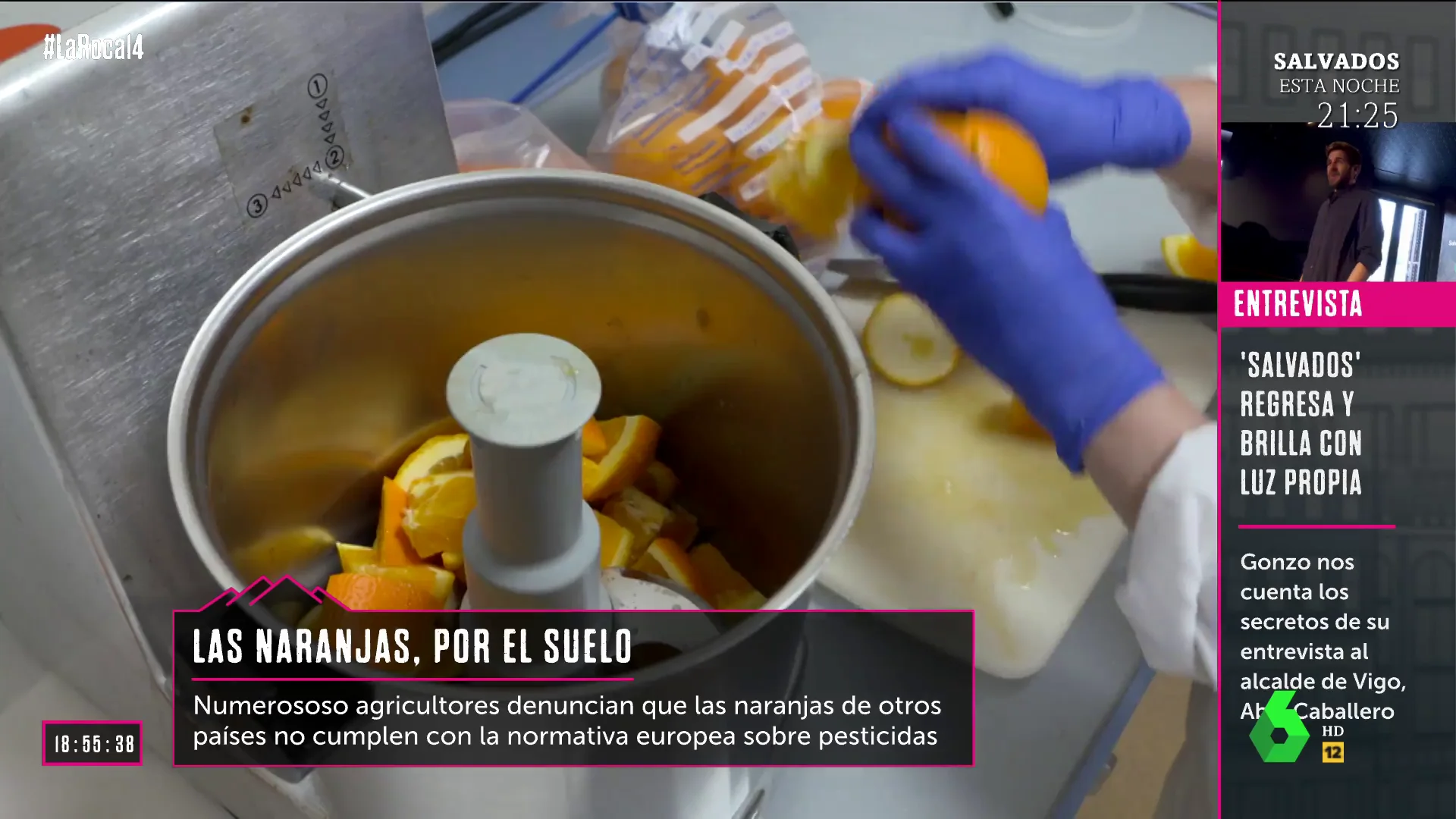 NARANJAS POR EL SUELO