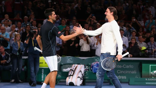 Djokovic e Ibrahimovic Djokovic e Ibrahimovic