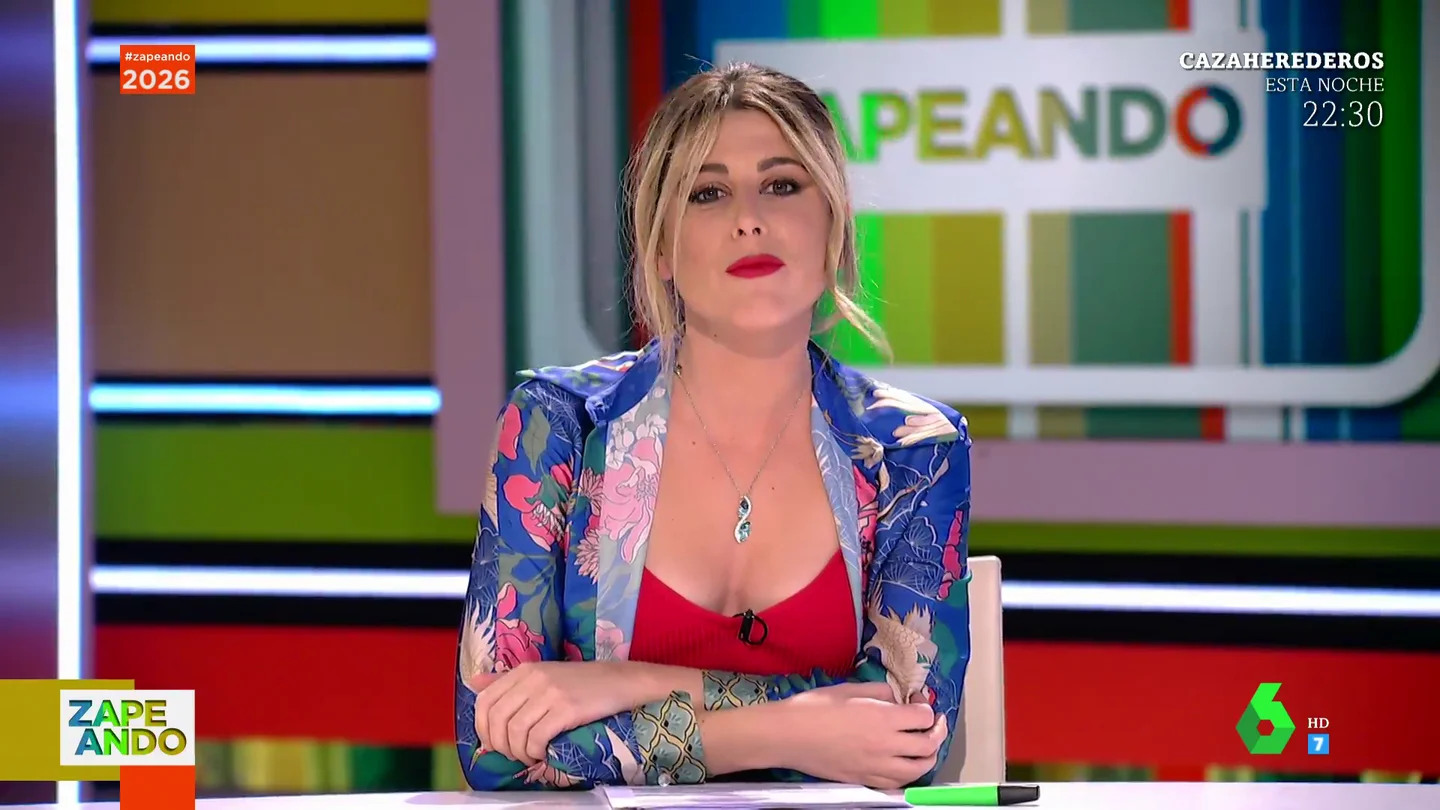 El mensaje de Valeria Ros en directo a sus jefes de Zapeando sobre su sueldo El mensaje de Valeria Ros en directo a sus jefes de Zapeando sobre su sueldo