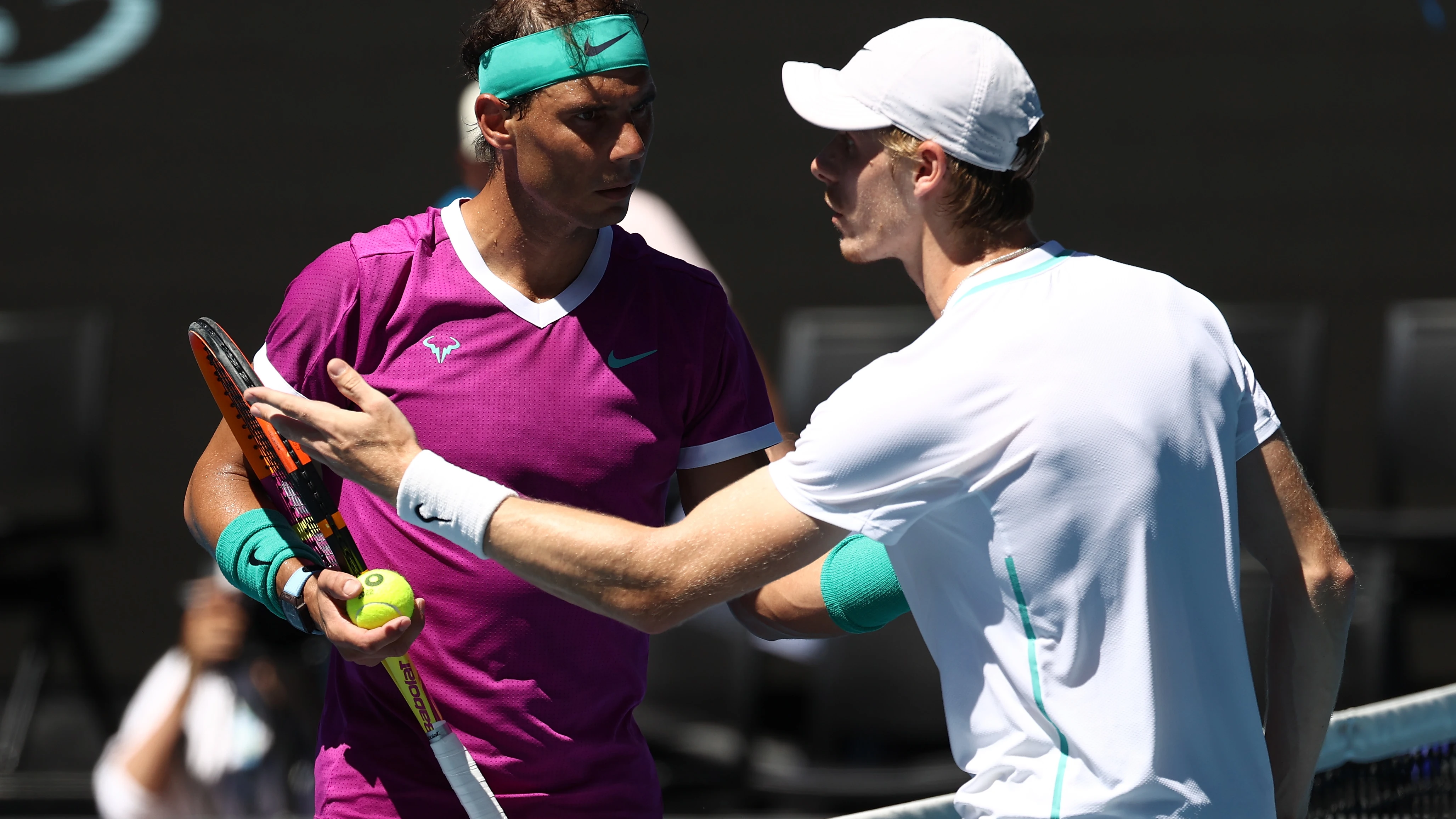 Rafa Nadal y Denis Shapovalov