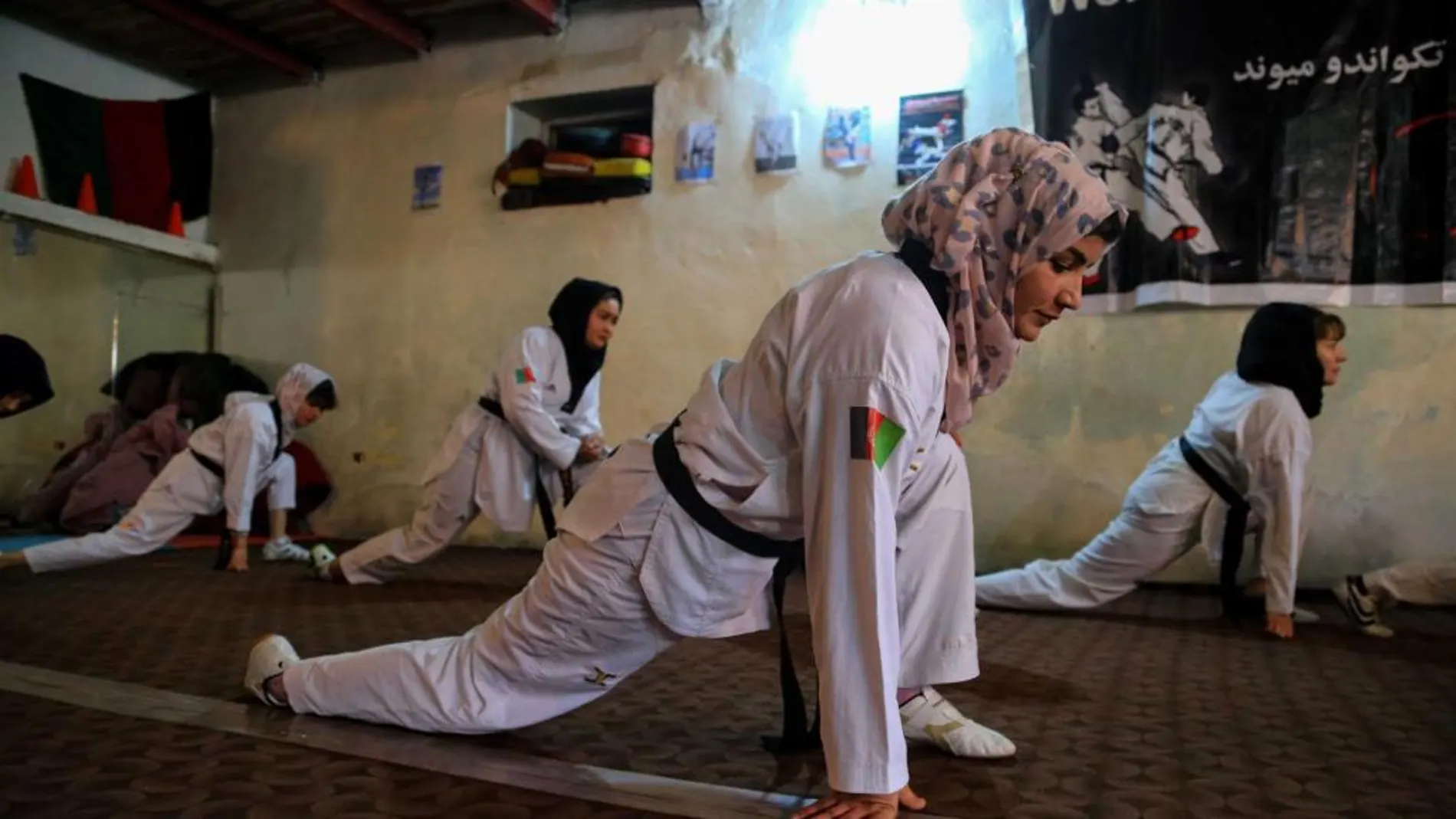Taekwondo femenino en Afganistán