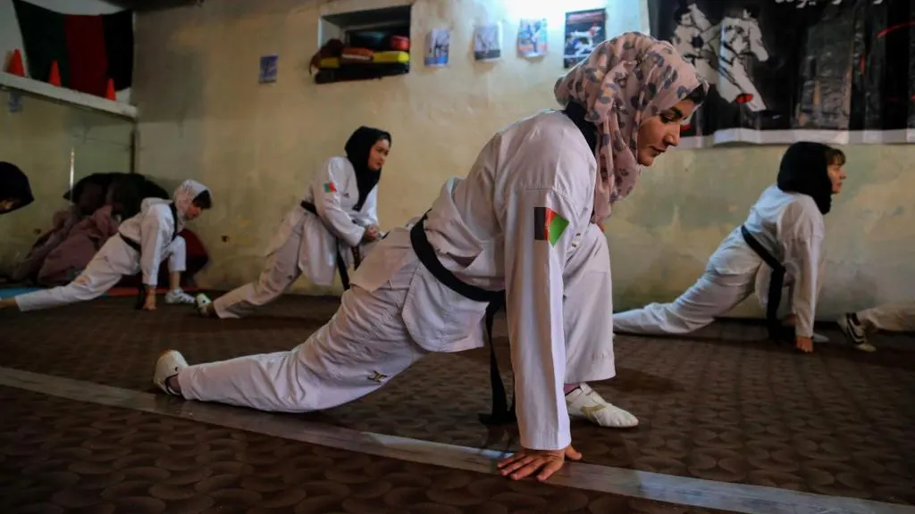 Taekwondo femenino en Afganistán