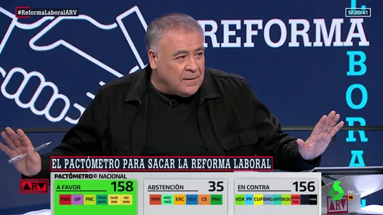 El Pactómetro de la reforma laboral: estos son los apoyos con los que cuenta el Gobierno para sacarla adelante El Pactómetro de la reforma laboral: estos son los apoyos con los que cuenta el Gobierno para sacarla adelante