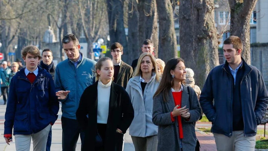 Familia Urdangarin-De Borbón (Archivo)