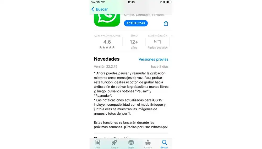 Novedades de WhatsApp Novedades de WhatsApp