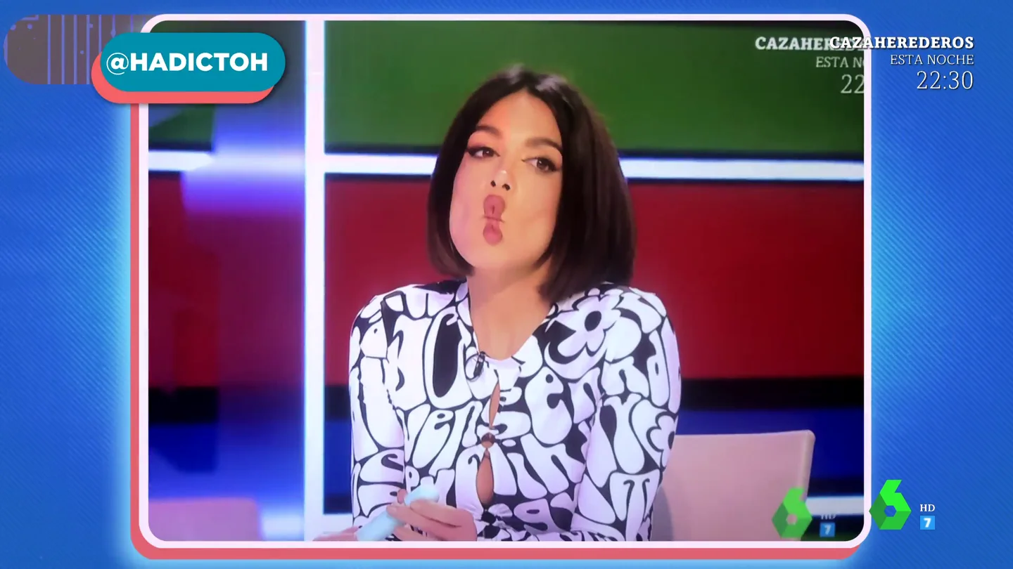 El impactante gesto de Lorena Castell que provoca un quebradero de cabeza en plató: "¡Oh dios, si parece que se le parte la boca!" El impactante gesto de Lorena Castell que provoca un quebradero de cabeza en plató: "¡Oh dios, si parece que se le parte la boca!"