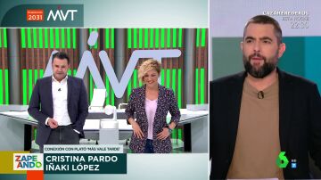 "¿Y esa cara que pones?": la sorpresa de Iñaki López al ver a Dani Mateo en directo