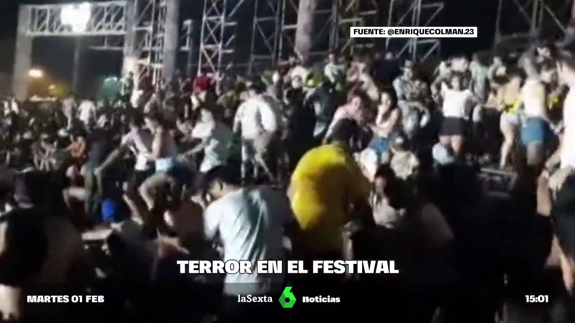 tiroteo festival