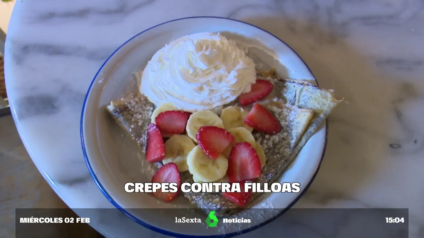 ¿Cuáles son las diferencias entres las crepes francesas y las filloas gallegas? Batalla de postres