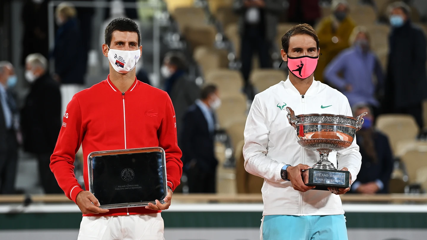 Novak Djokovic y Rafa Nadal Novak Djokovic y Rafa Nadal