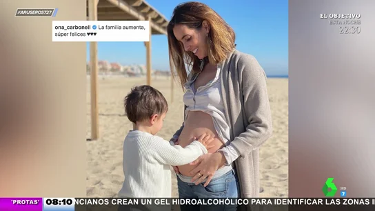 Ona Carbonell madre por segunda vez Ona Carbonell madre por segunda vez