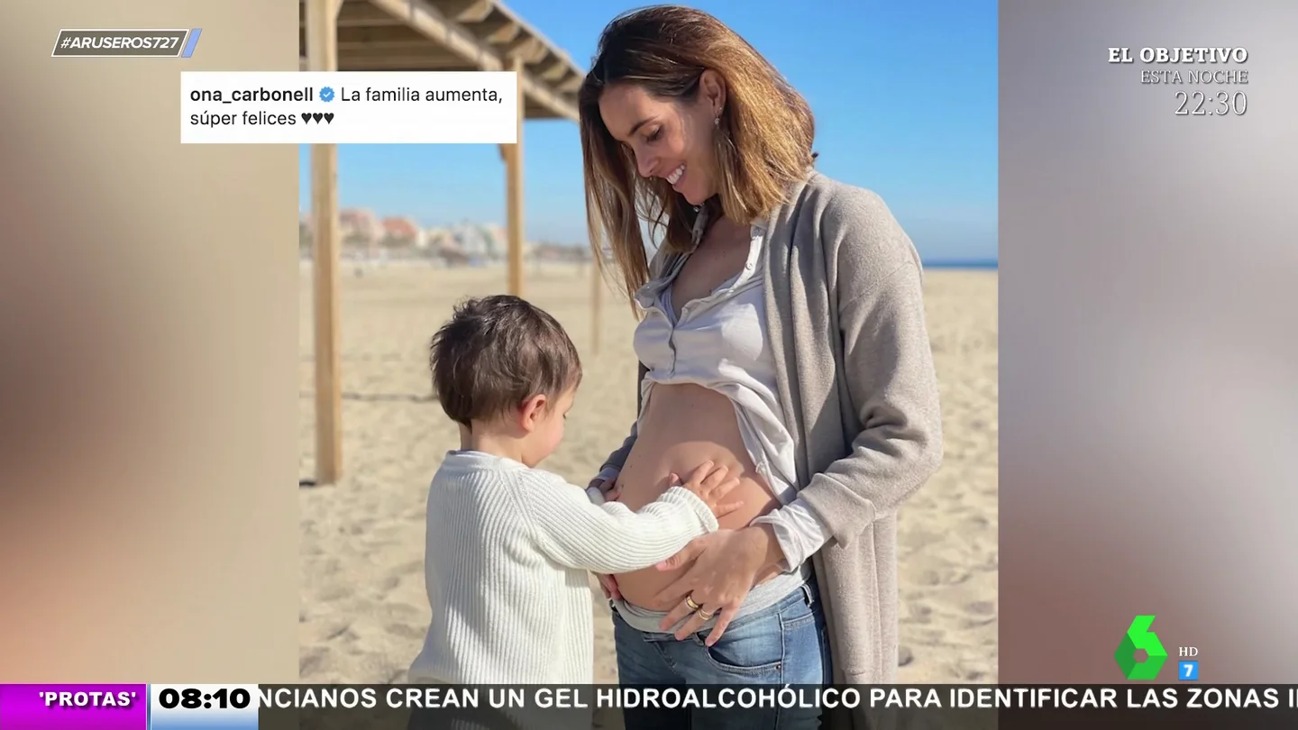 Ona Carbonell madre por segunda vez Ona Carbonell madre por segunda vez