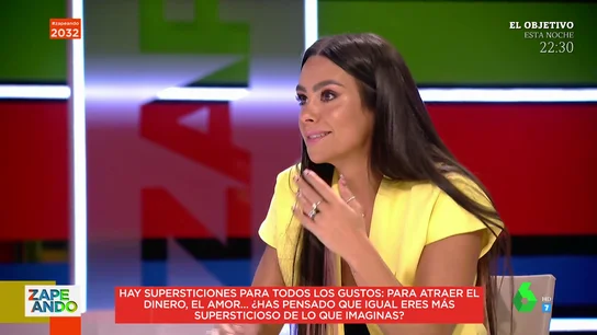 "Soy supersticiosa selectiva": la confesión de Cristina Pedroche sobre algunos de sus 'trucos' para evitar la mala suerte "Soy supersticiosa selectiva": la confesión de Cristina Pedroche sobre algunos de sus 'trucos' para evitar la mala suerte