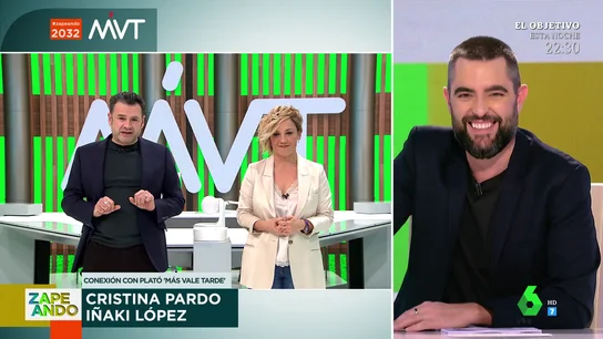 Iñaki López bromea con Dani Mateo sobre la comparecencia de Nadal: "monologuista no va a ser" Iñaki López bromea con Dani Mateo sobre la comparecencia de Nadal: "monologuista no va a ser"