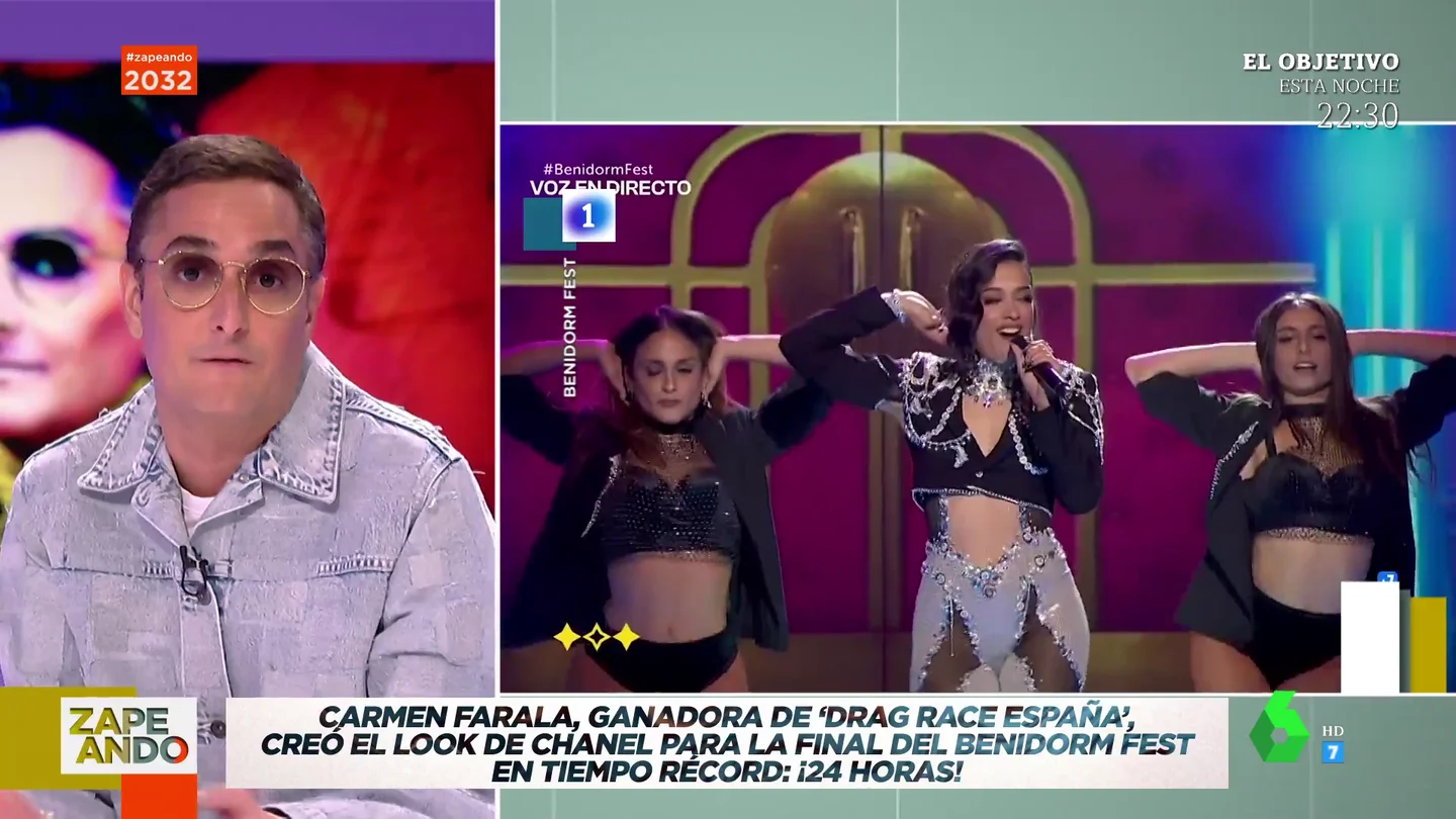 La sincera opinión de Josie sobre el look de Chanel en el Benidorm Fest: "Benidorm es esto" La sincera opinión de Josie sobre el look de Chanel en el Benidorm Fest: "Benidorm es esto"