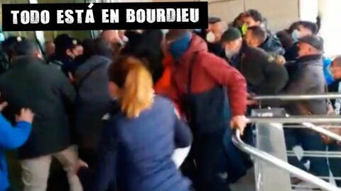 Imagen del asalto al Ayuntamiento de Lorca