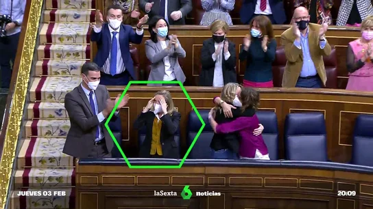 La reacción de Calviño tras aprobarse la reforma laboral La reacción de Calviño tras aprobarse la reforma laboral