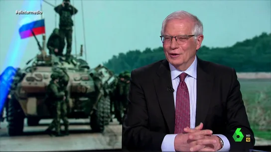 Josep Borrell en El Intermedio Josep Borrell en El Intermedio