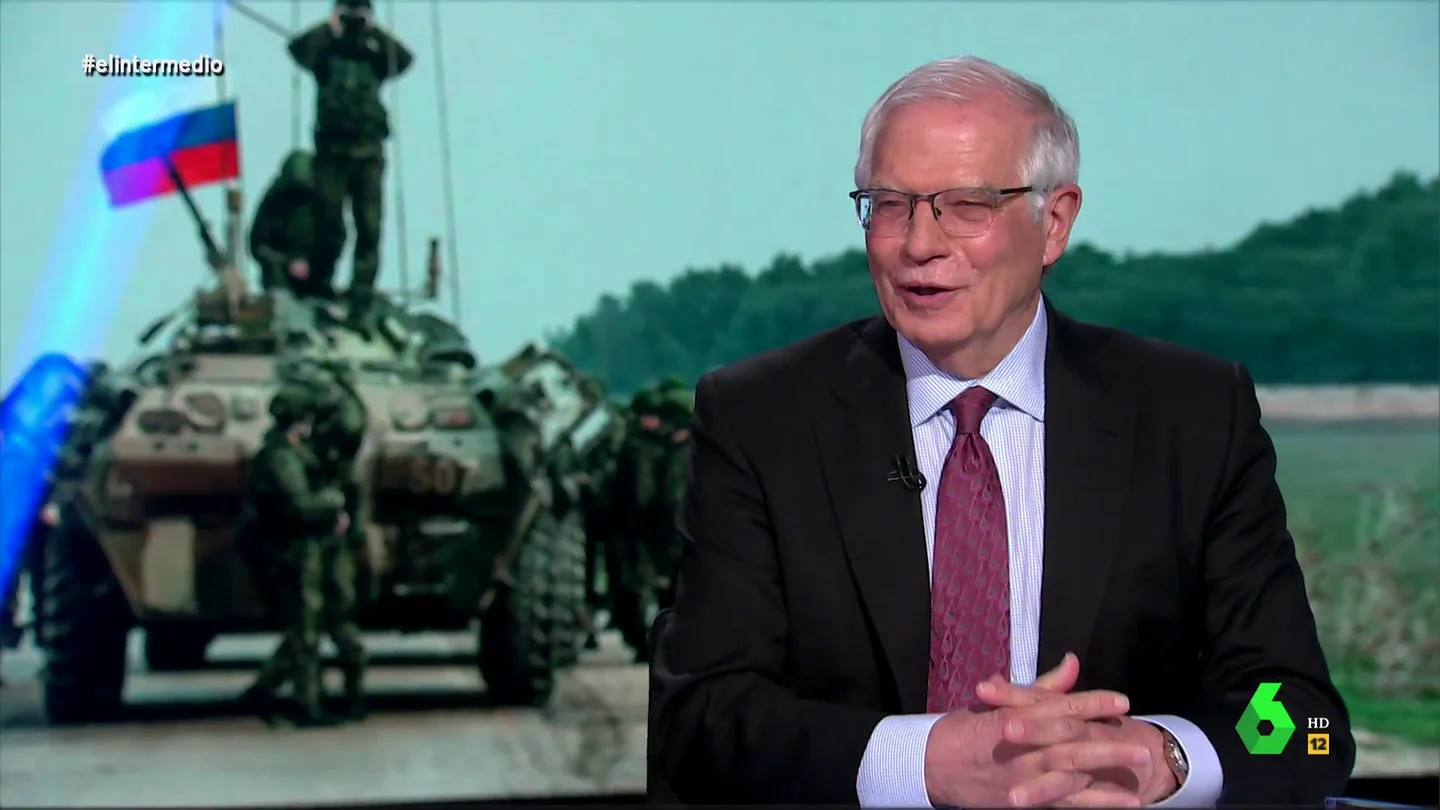 Josep Borrell en El Intermedio Josep Borrell en El Intermedio