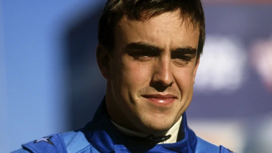 Fernando Alonso, en 2002 de la mano de Renault Fernando Alonso, en 2002 de la mano de Renault