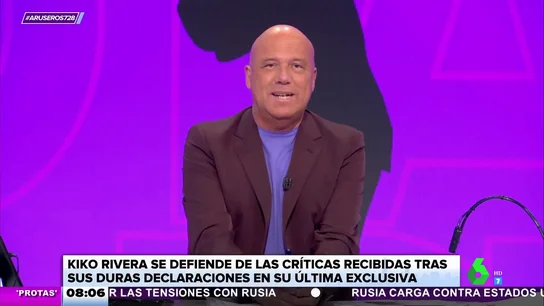 Kiko Rivera se defiende de las críticas Kiko Rivera se defiende de las críticas