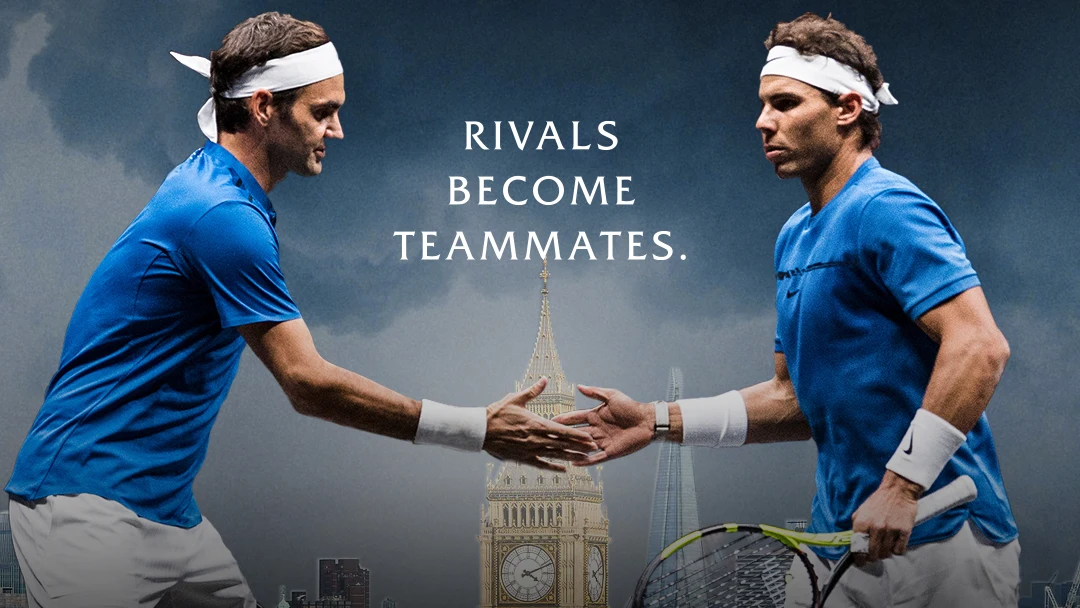 Rafael Nadal y Roger Federer