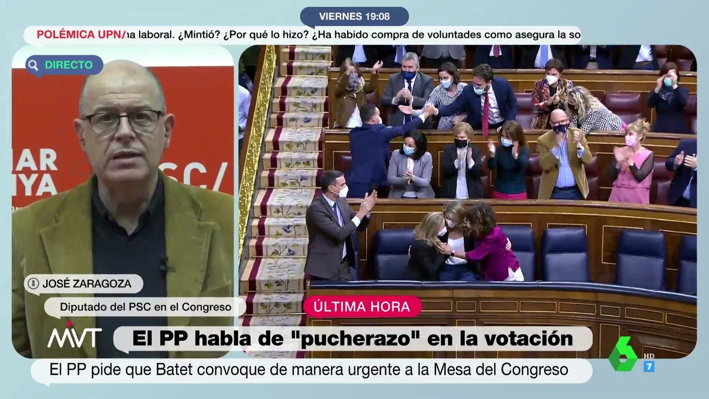 El socialista José Zaragoza insiste en acusar al PP de "tamayazo": "Se ha dedicado claramente al transfuguismo" El socialista José Zaragoza insiste en acusar al PP de "tamayazo": "Se ha dedicado claramente al transfuguismo"