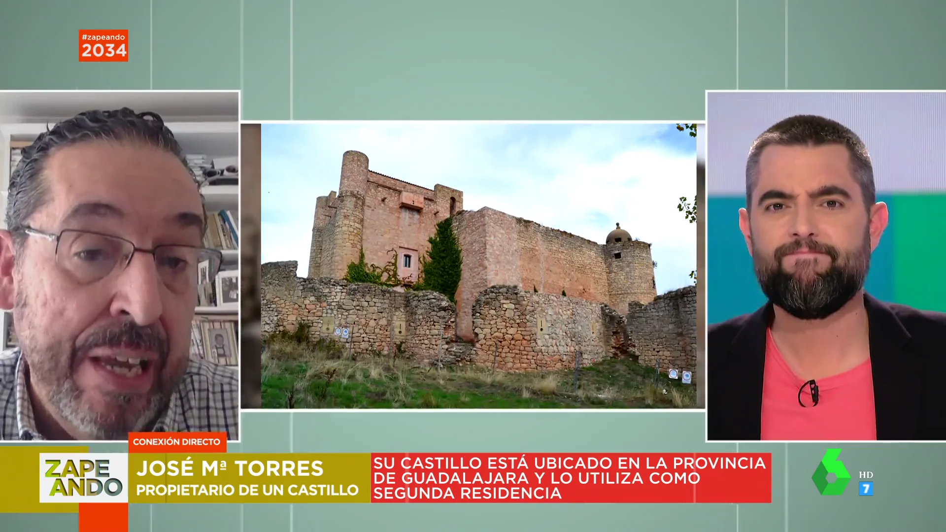 "Fantasmas sí tengo": así es vivir en un castillo medieval en pleno siglo XXI