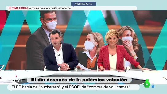Iñaki López define con una clara frase la polémica tras la votación de la reforma laboral Iñaki López define con una clara frase la polémica tras la votación de la reforma laboral