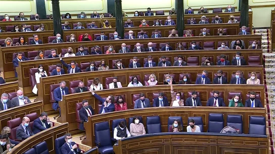 El escaño vacío de Alberto Casero. El escaño vacío de Alberto Casero.