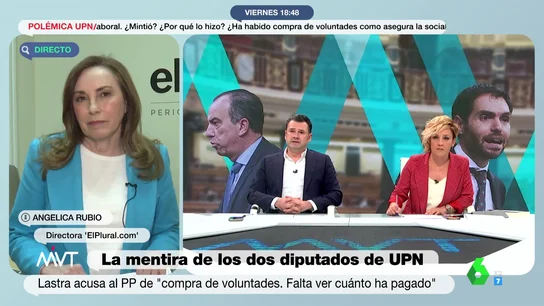 "Hay que reconocer a Teodoro García Egea su inmensa capacidad de reventar partidos": Angélica Rubio analiza la polémica votación de la reforma laboral "Hay que reconocer a Teodoro García Egea su inmensa capacidad de reventar partidos": Angélica Rubio analiza la polémica votación de la reforma laboral