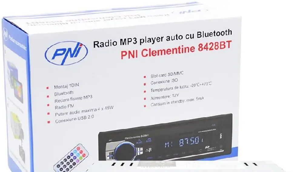 Bluetooth Radio de coche MP3 Player PNI Clementine
