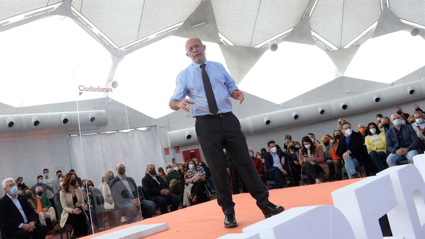 El candidato de Ciudadanos a la Presidencia de la Junta de Castilla y Le&oacute;n, Francisco Igea