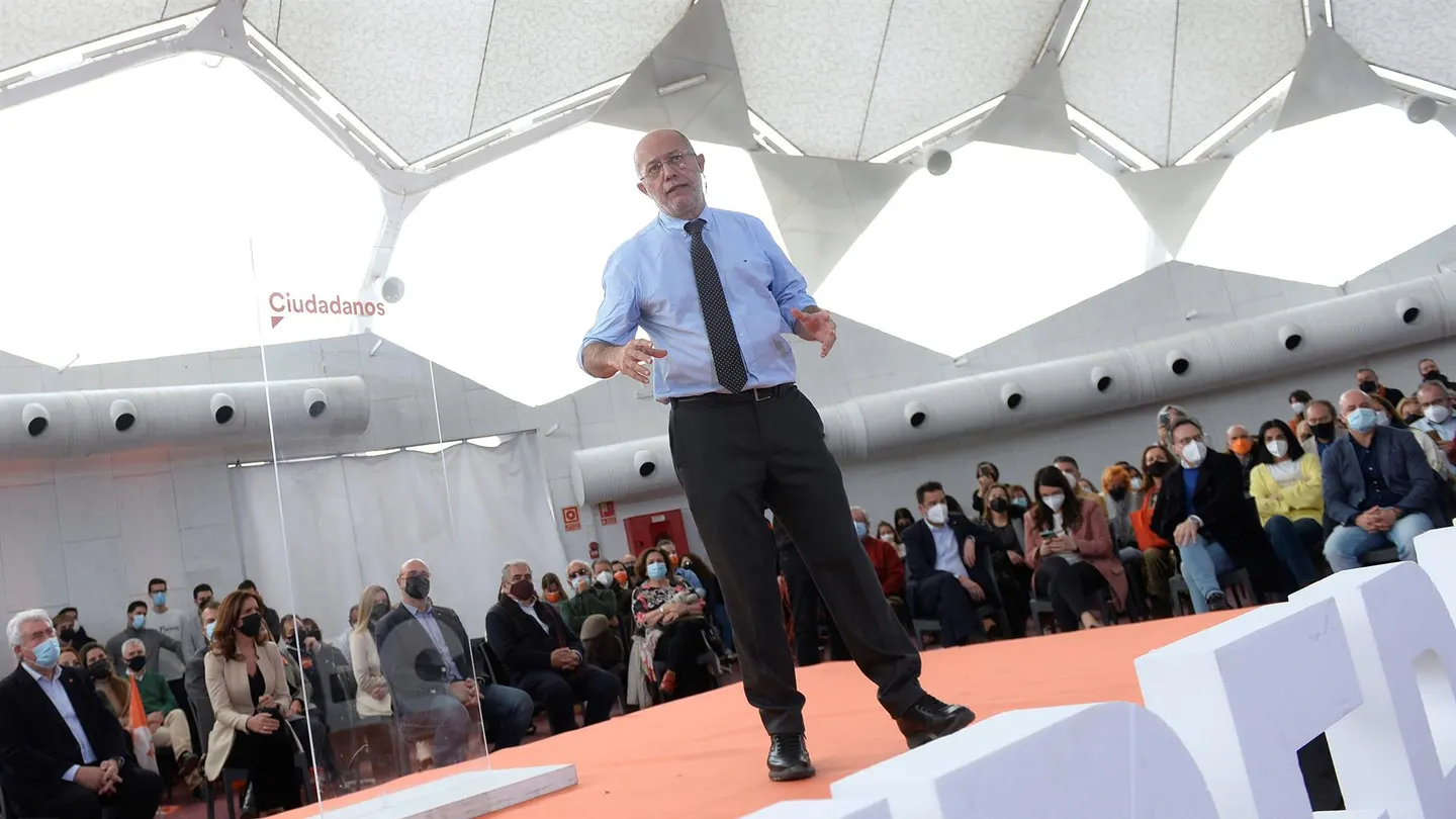 El candidato de Ciudadanos a la Presidencia de la Junta de Castilla y León, Francisco Igea El candidato de Ciudadanos a la Presidencia de la Junta de Castilla y León, Francisco Igea