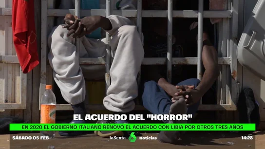 Extorsiones, agresiones físicas y sexuales: el día a día de muchos migrantes interceptados al huir de Libia Extorsiones, agresiones físicas y sexuales: el día a día de muchos migrantes interceptados al huir de Libia