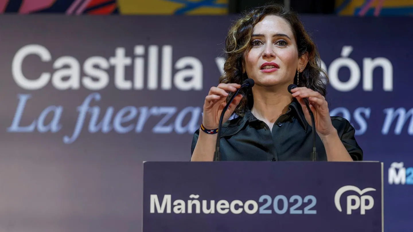 La presidenta de la Comunidad de Madrid, Isabel Díaz Ayuso La presidenta de la Comunidad de Madrid, Isabel Díaz Ayuso