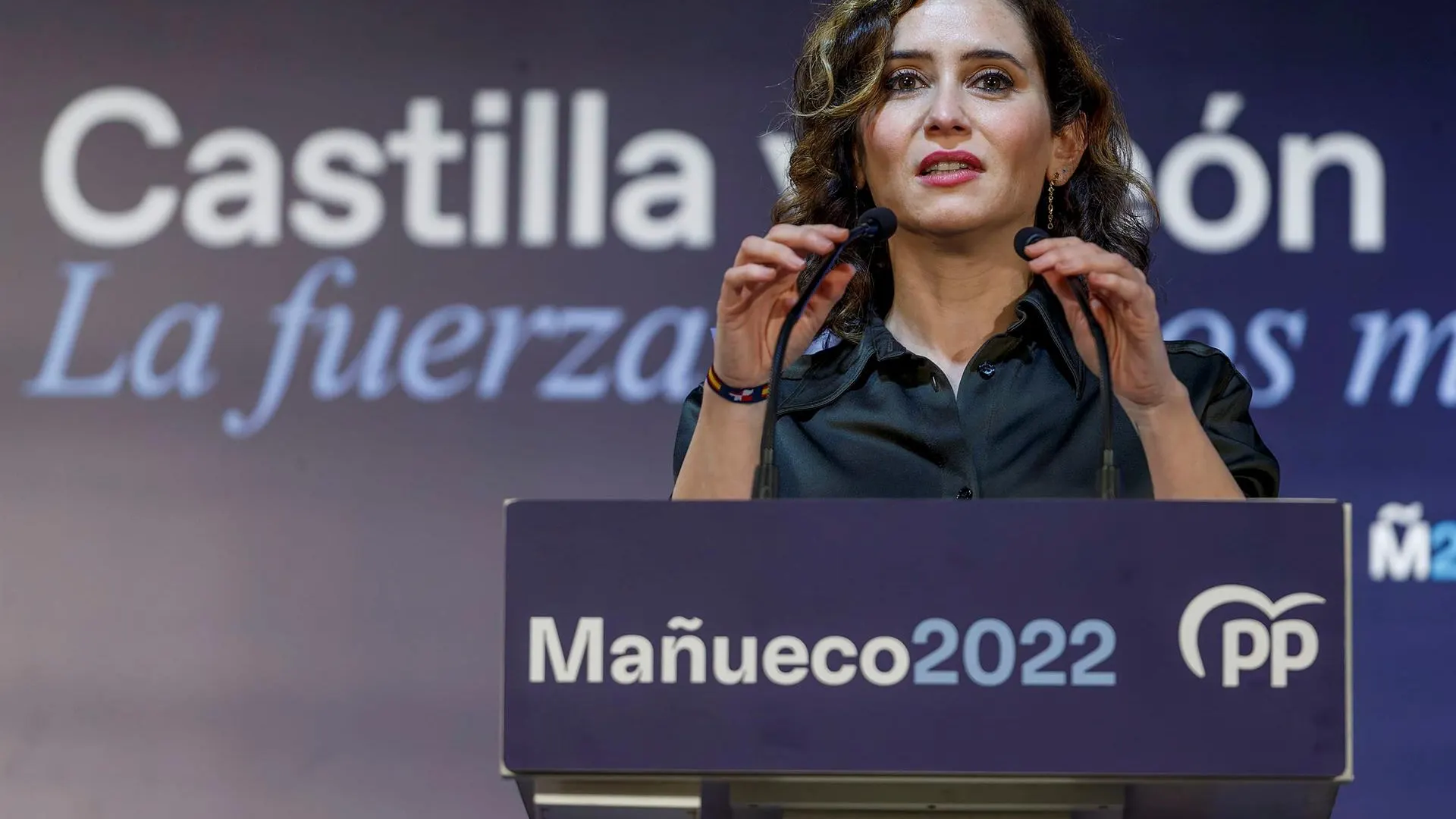 La presidenta de la Comunidad de Madrid, Isabel Díaz Ayuso