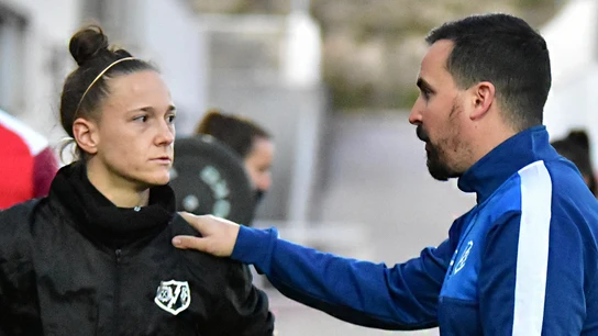 Santiso, en un entrenamiento Santiso, en un entrenamiento