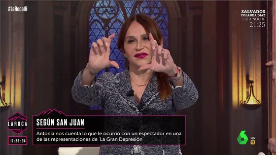 ANTONIA SAN JUAN ANÉCDOTA ESPECTADOR ANTONIA SAN JUAN ANÉCDOTA ESPECTADOR