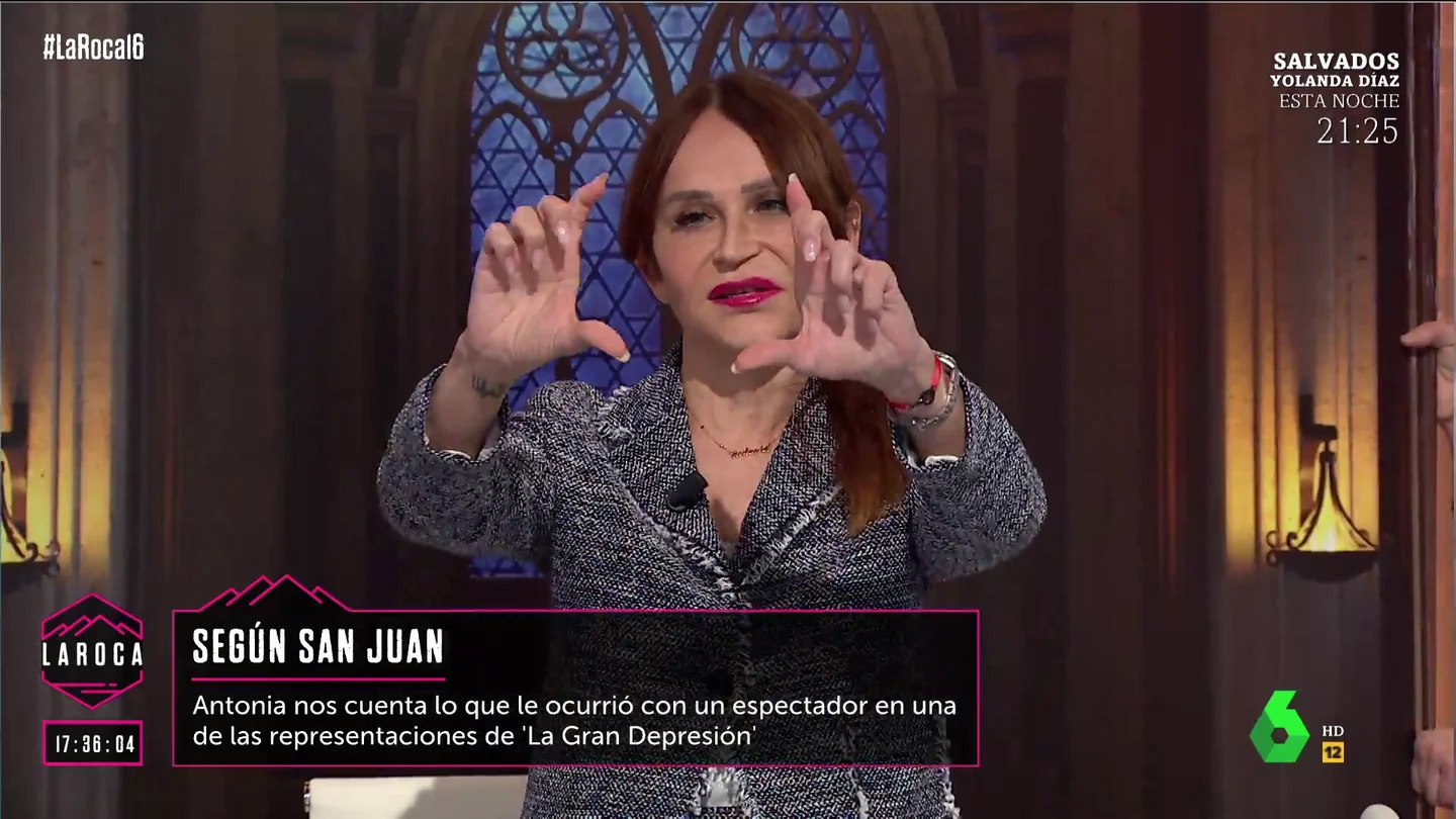 ANTONIA SAN JUAN ANÉCDOTA ESPECTADOR ANTONIA SAN JUAN ANÉCDOTA ESPECTADOR