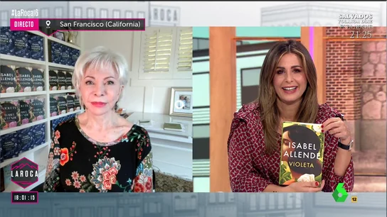 Isabel Allende en La Roca Isabel Allende en La Roca