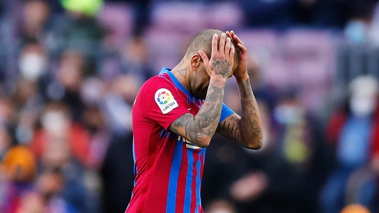 Dani Alves, expulsado Dani Alves, expulsado