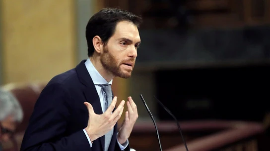 El diputado de UPN, Sergio Sayas, en una intervención en el Congreso El diputado de UPN, Sergio Sayas, en una intervención en el Congreso