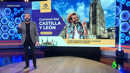 Dani Mateo revela el "cofre de experiencia total en Castilla y León" del que ha disfrutado Casado durante la campaña Dani Mateo revela el "cofre de experiencia total en Castilla y León" del que ha disfrutado Casado durante la campaña