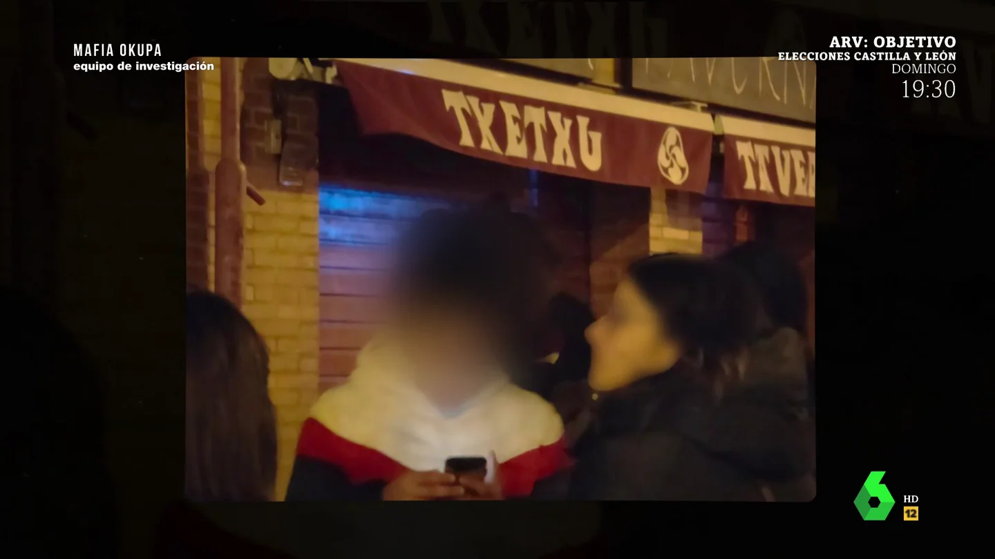 Líder de un grupo okupa Líder de un grupo okupa