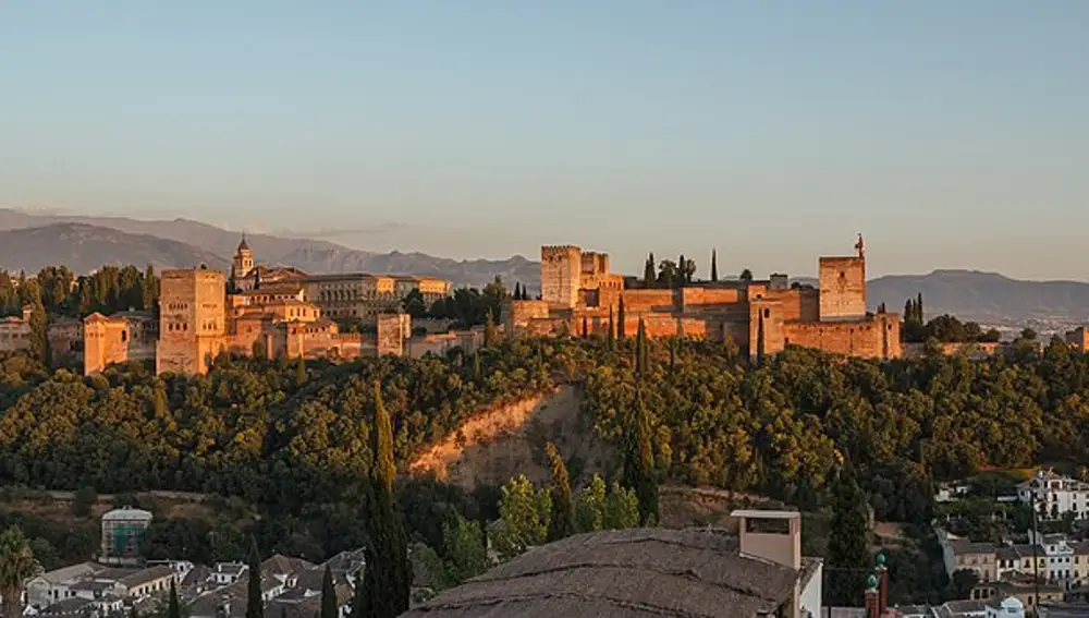 La Alhambras desde el Mirador de San Nicolás