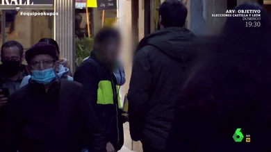 Líder de un grupo okupa Líder de un grupo okupa